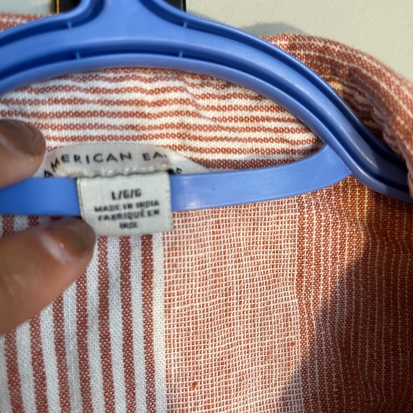 COPY - AE button front shirt dress - Picture 7 of 8